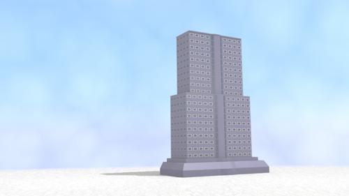 Low Poly Building preview image